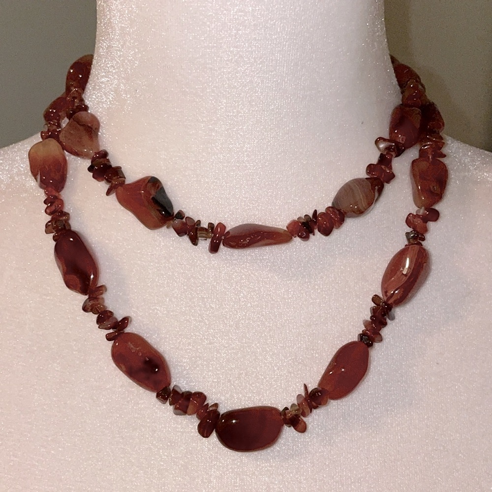 Artisan Made Semi Precious Stone Necklace